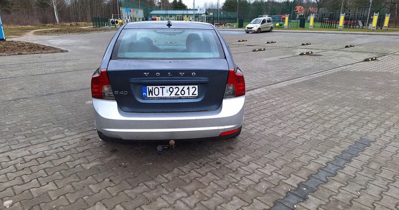 Volvo S40 cena 12300 przebieg: 217276, rok produkcji 2008 z Karczew małe 301